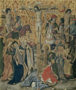 Calvary by Pablo Vergós (attributed to workshop of)