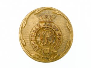 Button, Bengal Staff Corps, 1876-1891