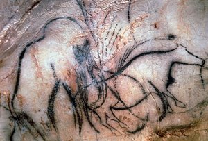 Paintings Depicting Mammoth and Cattle, from the Chapel of the Mammoths