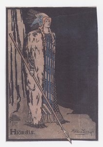 Ellen Terry as Hiordis in Ibsen