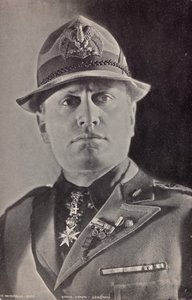 Benito Mussolini in Uniform Militia by Pandimiglio Pandimiglio