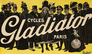 Cycles Gladiator, c. 1900 by Paolo Henri