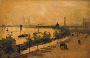The Thames Embankment, London