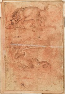 A Unicorn Killing a Hind and a Dragon