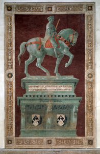 Funerary Monument to Sir John Hawkwood by Paolo Uccello
