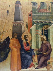 The healing of old man (detail)
