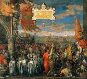 The Victorious Return of Doge Andrea Contarini after the Triumph in Chioggia