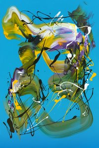 Vibrant Abstract Swirls