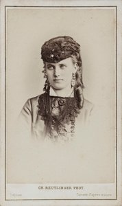 Portrait of Christine Nilsson 1843-1921