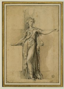 A Canephore by Parmigianino (1503-40)