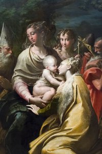 Virgin and Child with St Margaret and Other Saints