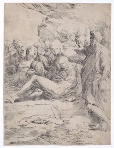 Entombment Facing Left, 1529-1530