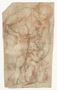 Madonna with the Christ Child and the Young John the Baptist