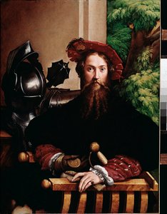 Portrait of Galeazzo Sanvitale, Duke of Fontanellato, Husband of Paola Gonzaga, 1524