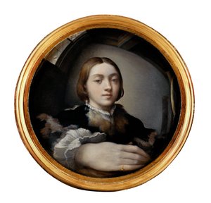 Self-portrait by Parmigianino