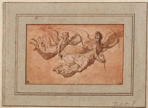 Two Studies for Figure of Victory