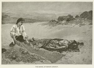 The Burial of Manon Lescaut by Pascal Adolphe Jean Dagnan Bouveret