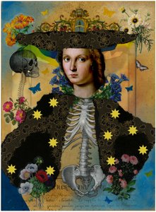 Crowned Skeleton Portrait
