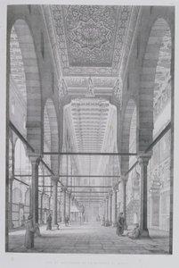 View of the Sanctuary of the Mosque of Moyed, plate 29 from 