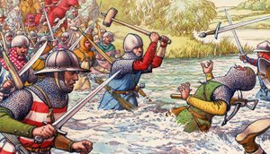 Hundred Years War by Pat (1907-95) Nicolle