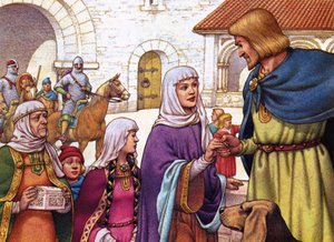 Malcolm Marrying the English Princess Margaret