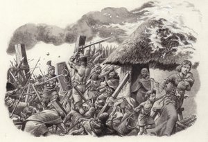 A Roman Legion Storms Maiden Castle
