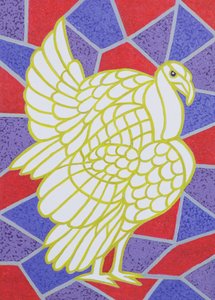 Turkey on Stained Glass