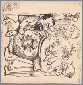 Amsterdam Aldermen Amsterdam Council Music by Patricq Kroon (signed by artist)