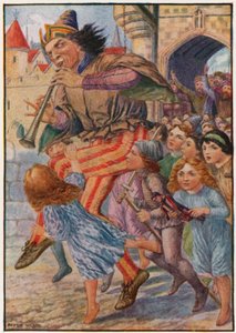 "Stop, Stop!" Cried the People, "He Is Taking Our Children!" by Patten Wilson