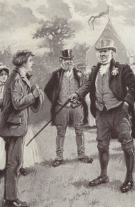 Illustration for Barchester Towers by Anthony Trollope by Paul (after) Hardy