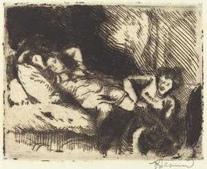 Going to Bed, 1913 by Paul Albert Besnard