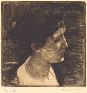 Woman in Full Profile, 1892