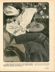 The Butter Plate, Satirical in Colours by Paul Balluriau