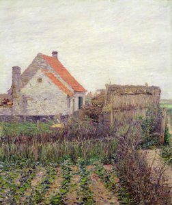 Farmhouse with Vegetable Garden