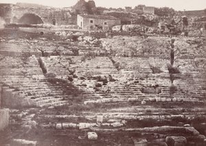 Amphitheatre of Syracuse, 1865
