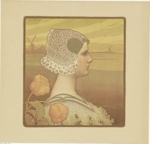 Portrait of Wilhelmina, Queen of the Netherlands by Paul Berthon