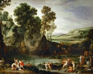 Landscape with Diana Discovering the Pregnancy of Callisto by Paul Bril