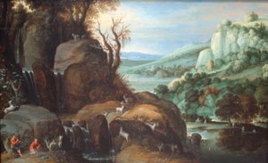Landscape with Shepherds by Paul Bril