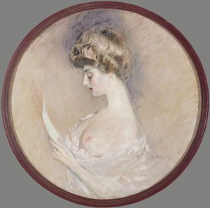 Portrait of Marthe Letellier née Fourton by Paul Cesar Helleu