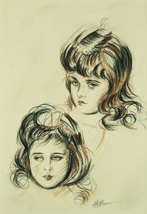 Two Studies of Ellen, the Artist