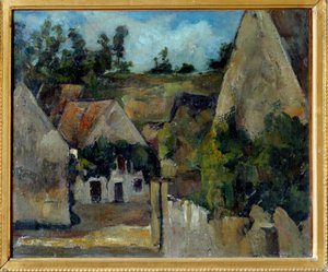 Carrefour de la Rue Remy a Auvers sur Oise