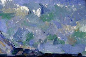 Detail of the Sky in La Montagne Sainte Victoire