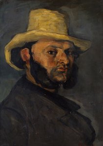 Gustave Boyer in a Straw Hat
