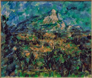 La Montagne Sainte-Victoire by Paul Cezanne