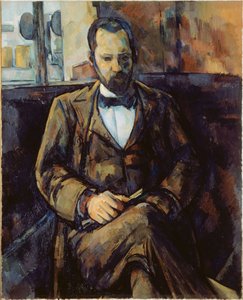 Portrait of Ambroise Vollard by Paul Cézanne
