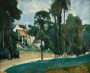 Road in Pontoise (Clos des Mathurins)