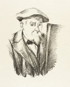Self-portrait by Paul Cézanne
