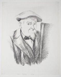 Self Portrait by Paul Cézanne