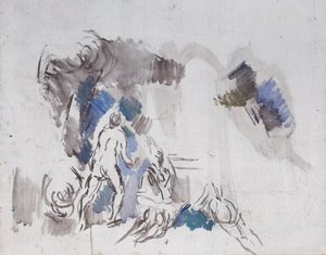 Sketch of Bathers