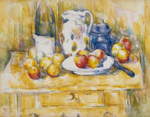 Still Life with Apples on a Sideboard